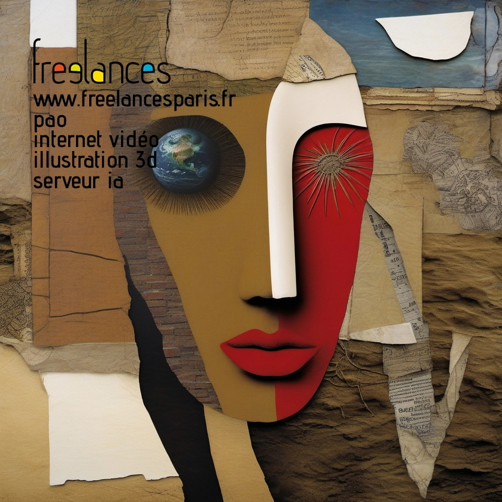 Pao mise en page internet vidéo illustration 3d serveur IA générative AI freelance paris studio de création magazines 49vx2va0